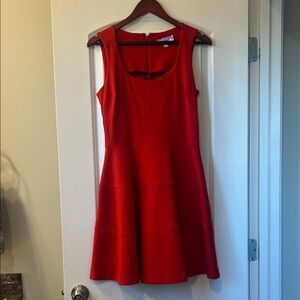 Banana Republic Red Sleeveless Dress